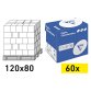 Papier Clairefontaine A4 80gr - wegwerppallet 60 dozen met 2500 vellen