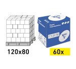 Papier Clairefontaine A4 80gr - wegwerppallet 60 dozen met 2500 vellen