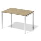 Rechte werkpost Cito metalen onderstel 120 x 80cm