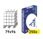 Papier Clairefontaine laser 2800 A4 80gr - palette jetable 250 ramettes avec 500 feuilles