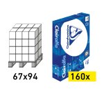 Paper A4 white 80 g Clairefontaine Clairalfa - disposable pallet 160 reams