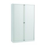 Tambour cabinet Ultra H 198 cm chalk white