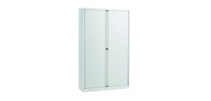 Tambour cabinet Ultra H 198 cm chalk white