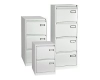 Cabinet monoblock 2 drawers grey H 71cm