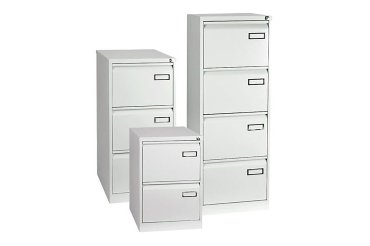 Cabinet monoblock 2 drawers grey H 71cm