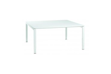 Meeting table Ultra 160 x 160 cm - white