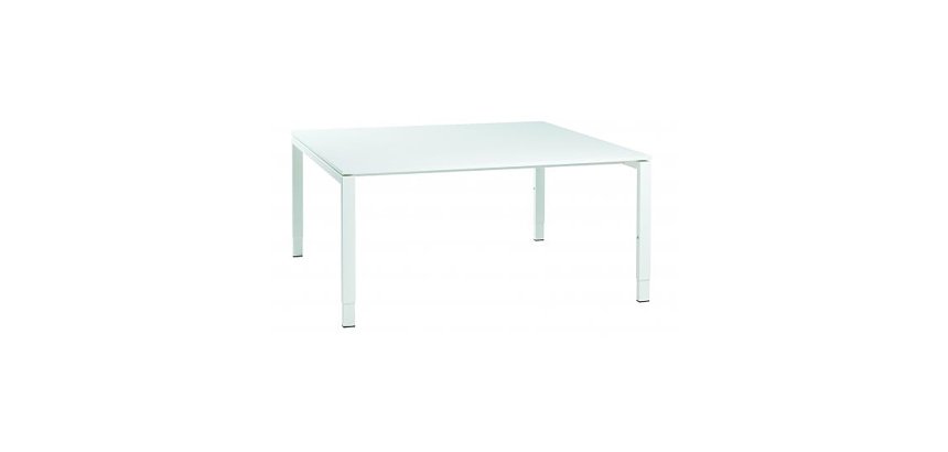 Meeting table Ultra 160 x 160 cm - white