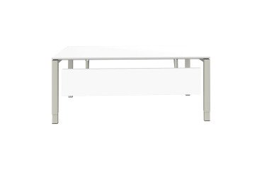 Leg shields white Ultra 180 x 30 cm
