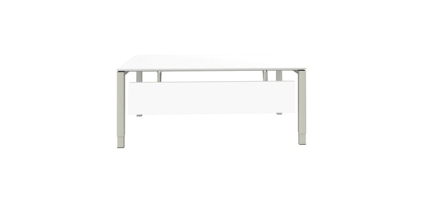 Voiles de fond blancs Ultra pour bureaux  L 180 cm