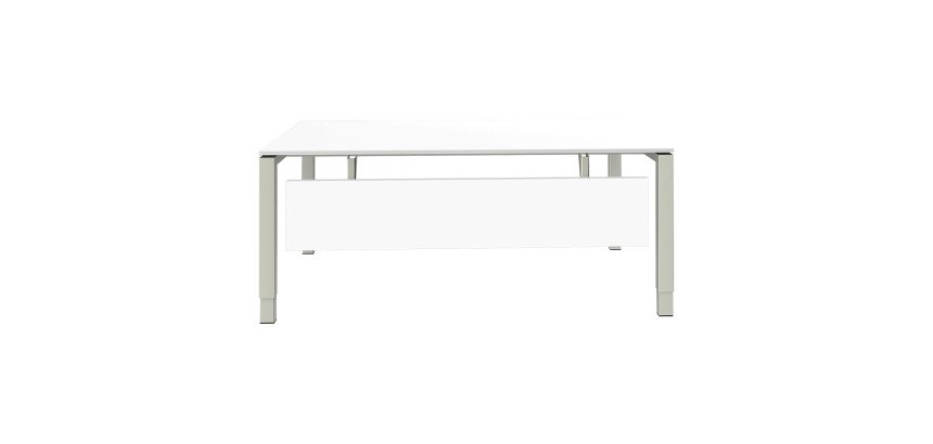 Voiles de fond blancs Ultra pour bureaux  L 180 cm