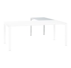 Bijzet Ultra 100 x 60 cm wit