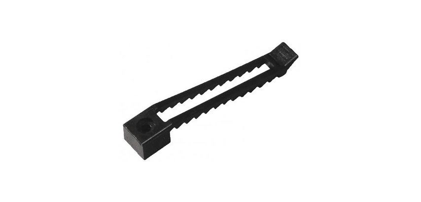 Optional cable clamps Ultra black