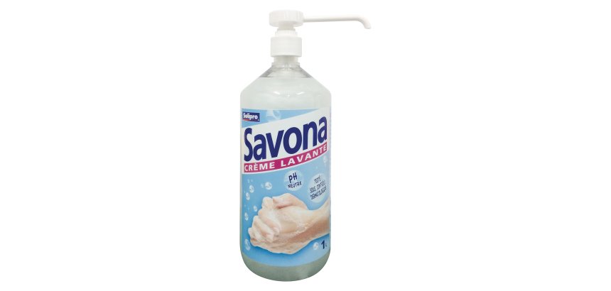 Crème lavante moussante - 1 litre