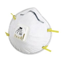 Mascarilla de protección 3M 8812 FFP1 con válvula - Caja de 10