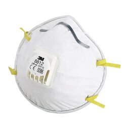 Box of 10 anti-dust masks with valve, FFP1 3M