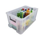 Boîte de rangement plastique 54 L incolore