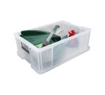 Boîte de rangement plastique 51 L incolore