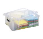 Boîte de rangement plastique 51 L incolore