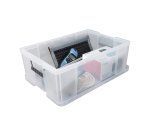 Boîte de rangement plastique 51 L incolore
