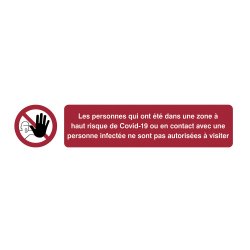 Pictogramme autocollante ‘les personnes qui ont été…’