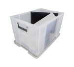 Boîte de rangement plastique 85 L WHITEFURZE - incolore