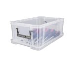 Boîte de rangement plastique 10 L incolore