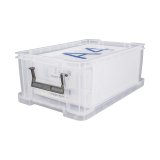 Boîte de rangement plastique 10 L WHITEFURZE Allstore - incolore