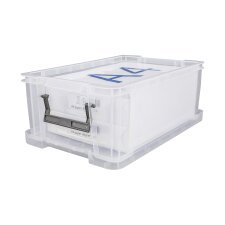 Caja de stock de plastico transparente 10 L