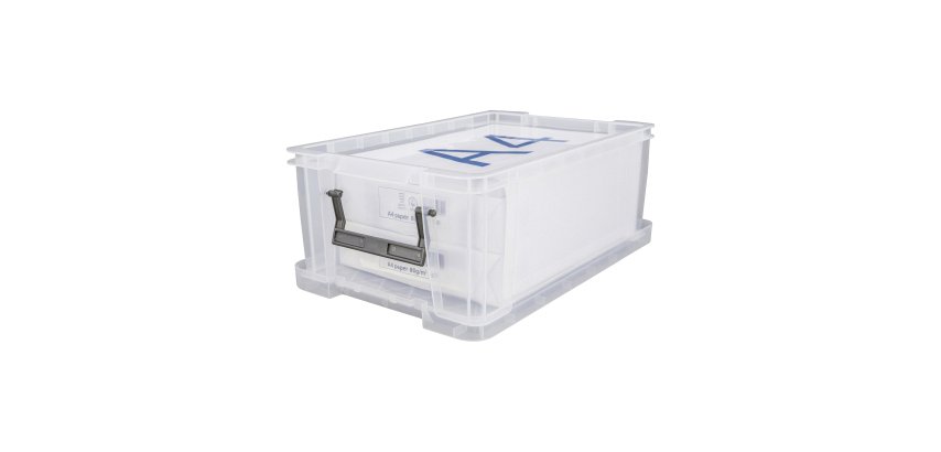 Plastic storage box 10 liter WHITEFURZE colorless 