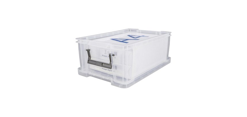 Boîte de rangement plastique 10 L incolore