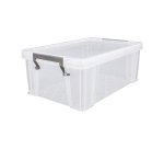 Boîte de rangement plastique 10 L incolore