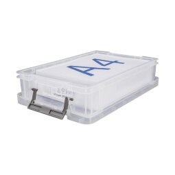 Boîte de rangement plastique 5,5 L WHITEFURZE Allstore - incolore