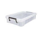 Boîte de rangement plastique 5,5 L incolore