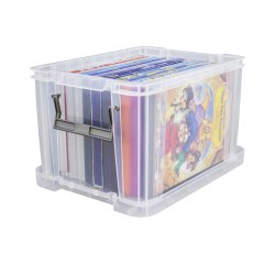 Caja de almacenamiento apilable de plástico WHITEFURZE Allstore de 5 L