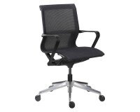 Silla de oficina Edgar - respaldo bajo