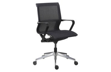 Silla de oficina Edgar - respaldo bajo