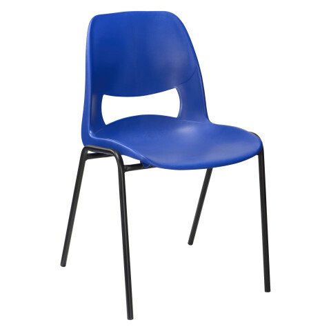 Silla coque Asola azul