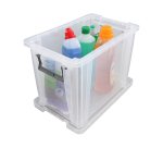 Boîte de rangement plastique 18,5 L incolore