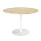 Table ronde plateau diamètre 120 cm Intuitiv pied colonne métal