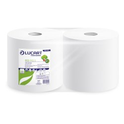 Industrial wiper rolls white - length 300 m - set of 2