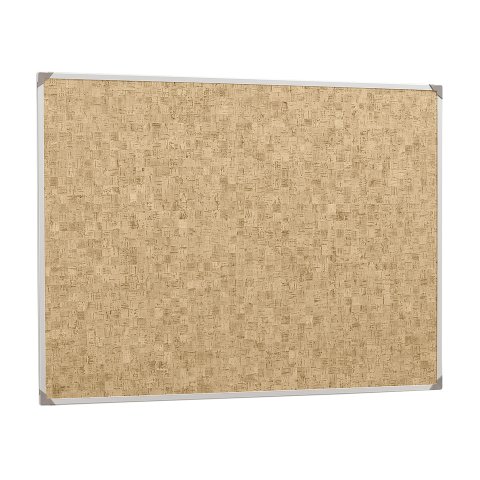 Tablero de corcho Confort - 90 x 120 cm marco aluminio