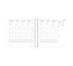 Diary Quo Vadtis Time & Life Medium week planner - year 2023 - 16 x 16 cm