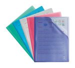 Protège-documents 2ND Life Oxford polypropylène A4 60 pochettes - 120 vues couleurs assorties