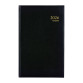 Agenda journalier Brepols Travers Carré - année 2025 - 14 x 21,4 cm noir