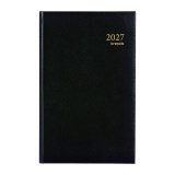 Agenda journalier Brepols Travers Carré - année 2027 - 14 x 21,4 cm noir