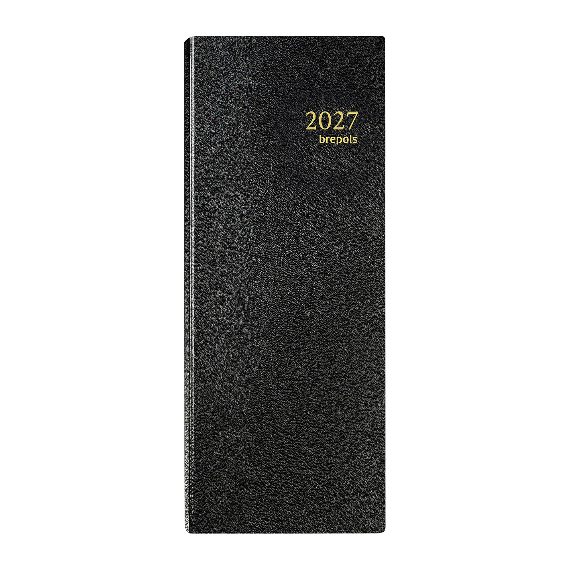 Agenda Journalier 2026 LECAS - Format 14x35 Cm - Couverture Rigide, Réglure Euros/centimes