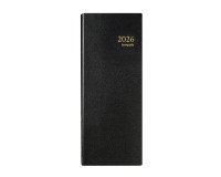 Agenda Brépols Euros/Centimes Long journalier - Année 2026 - 13 x 33 cm