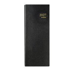 Agenda Brépols Euros/Centimes Long journalier - Année 2027 - 13 x 33 cm