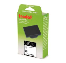 Tinta para sello Professional Line 5211 Trodat - Lote de 3 negras