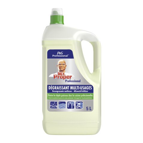 Multifunctional and powerful degreasing product Mr Proper Professional - can of 5 L